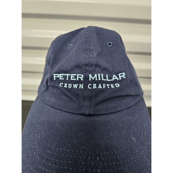 Peter Millar Crown Crafted Baseball Hat | Navy | Adjustable - Picture 2 of 6